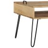 TV Stand Solid Mango Wood 43.3"x13.8"x17.7"