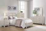 Modern Contemporary Light Brown Finish 1pc Dresser Wooden Bedroom Furniture