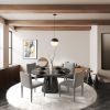 ACME Hollis Dining Table, Engineering Stone Finish DN02155