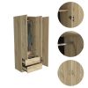 Rowaton 2-Drawer 3-Door Armoire Light Oak