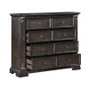 Elegant Design 8-Drawers Chest Traditional Vintage Bedroom Furniture 1pc Espresso Finish