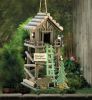 Handcrafted Wooden Birdhouse for Gardens - Ranger Station Design
